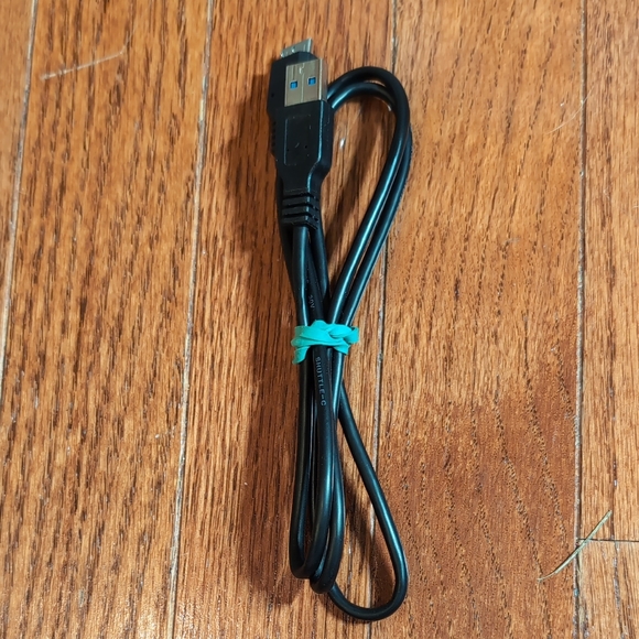 USB 3.0 Micro-B Cable Black - Picture 1 of 3